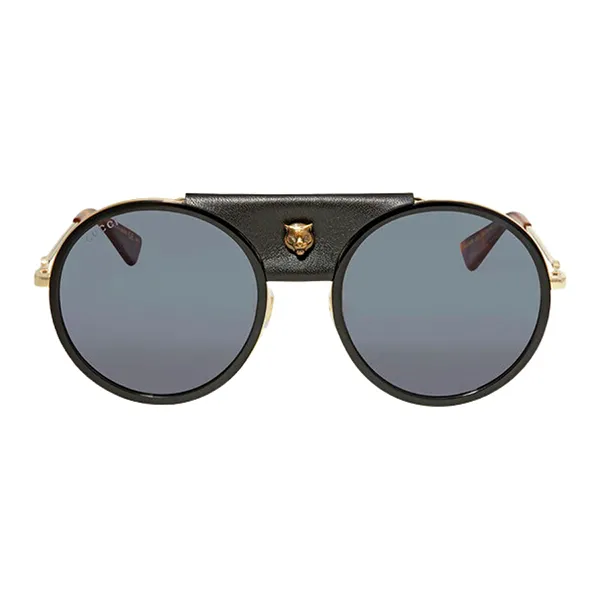 Kính Mát Unisex Gucci GG0061S 016 Màu Đen - Vàng