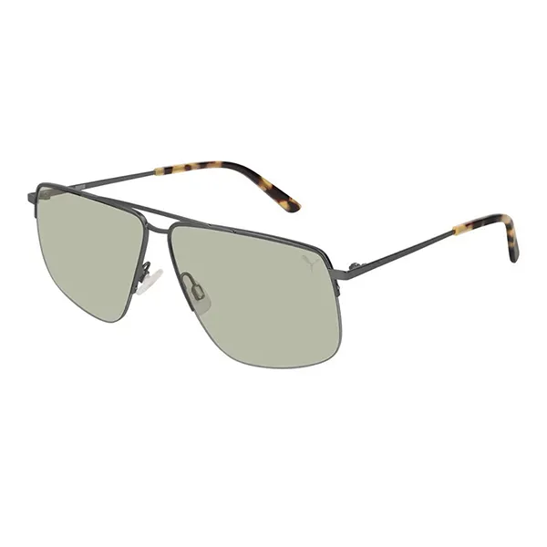 Kính Mát Unisex Puma PU0198S 005 Màu Xám Nâu