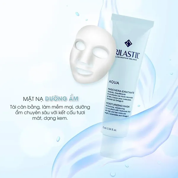 Mặt Nạ Dưỡng Ẩm Rilastil Aqua Moisturizing Mask 75ml