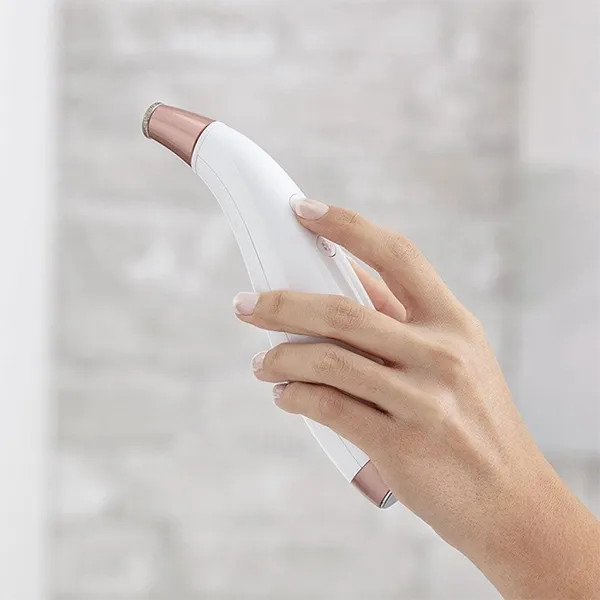 Máy Chăm Sóc Da Mặt HoMedics Microdermabrasion 7LS MD7-1000 Siêu Mài Mòn Kim Cương Kèm Đầu Di Lạnh Màu Trắng - Máy chăm sóc da - Vua Hàng Hiệu