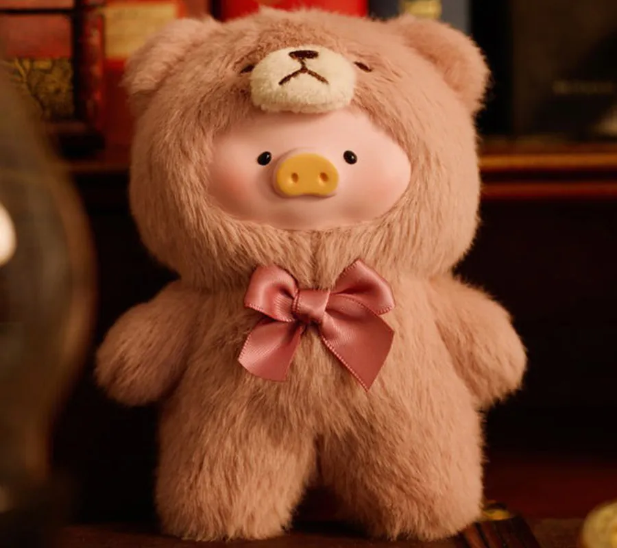 Móc Khóa Gấu Bông ToyZeroPlus Teddy Lulu The Piggy Màu Hồng - Phụ kiện - Vua Hàng Hiệu