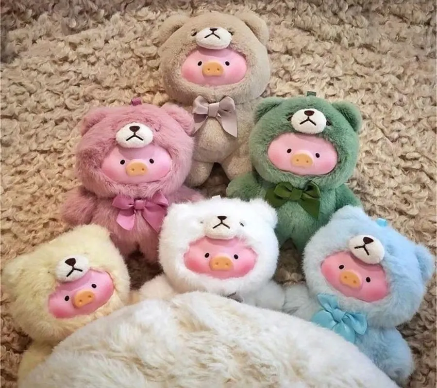 Móc Khóa Gấu Bông ToyZeroPlus Teddy Lulu The Piggy Màu Nâu