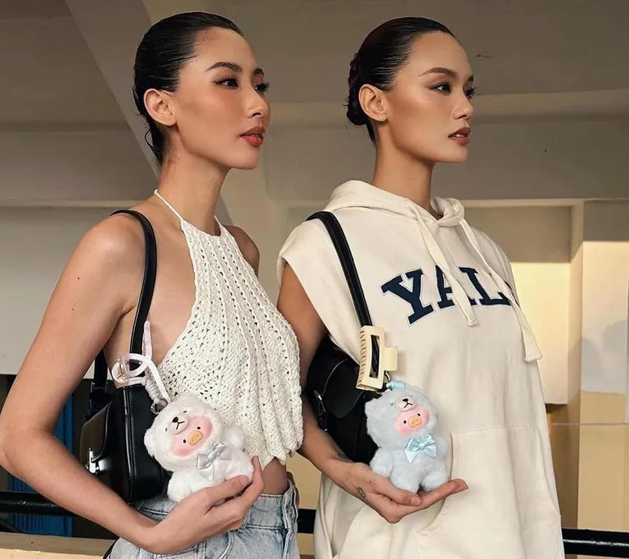 Móc Khóa Gấu Bông ToyZeroPlus Teddy Lulu The Piggy Màu Xanh Nhạt