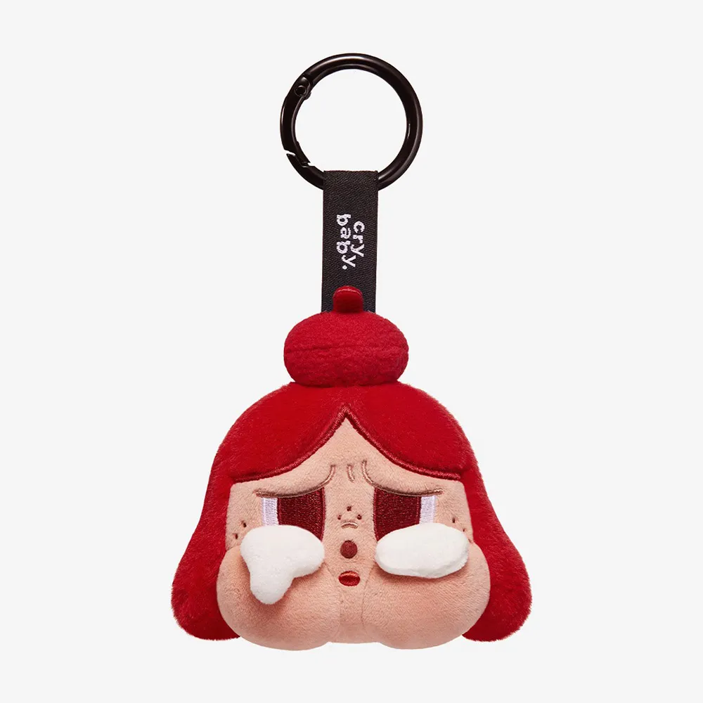 Móc Khóa Pop Mart Crybaby Cheer Up, Baby! Series-Plush Pendant Blind Box Màu Đỏ