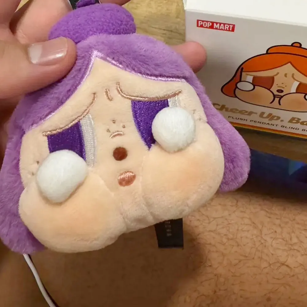 Móc Khóa Pop Mart Crybaby Cheer Up, Baby! Series-Plush Pendant Blind Box Màu Tím - Phụ kiện - Vua Hàng Hiệu