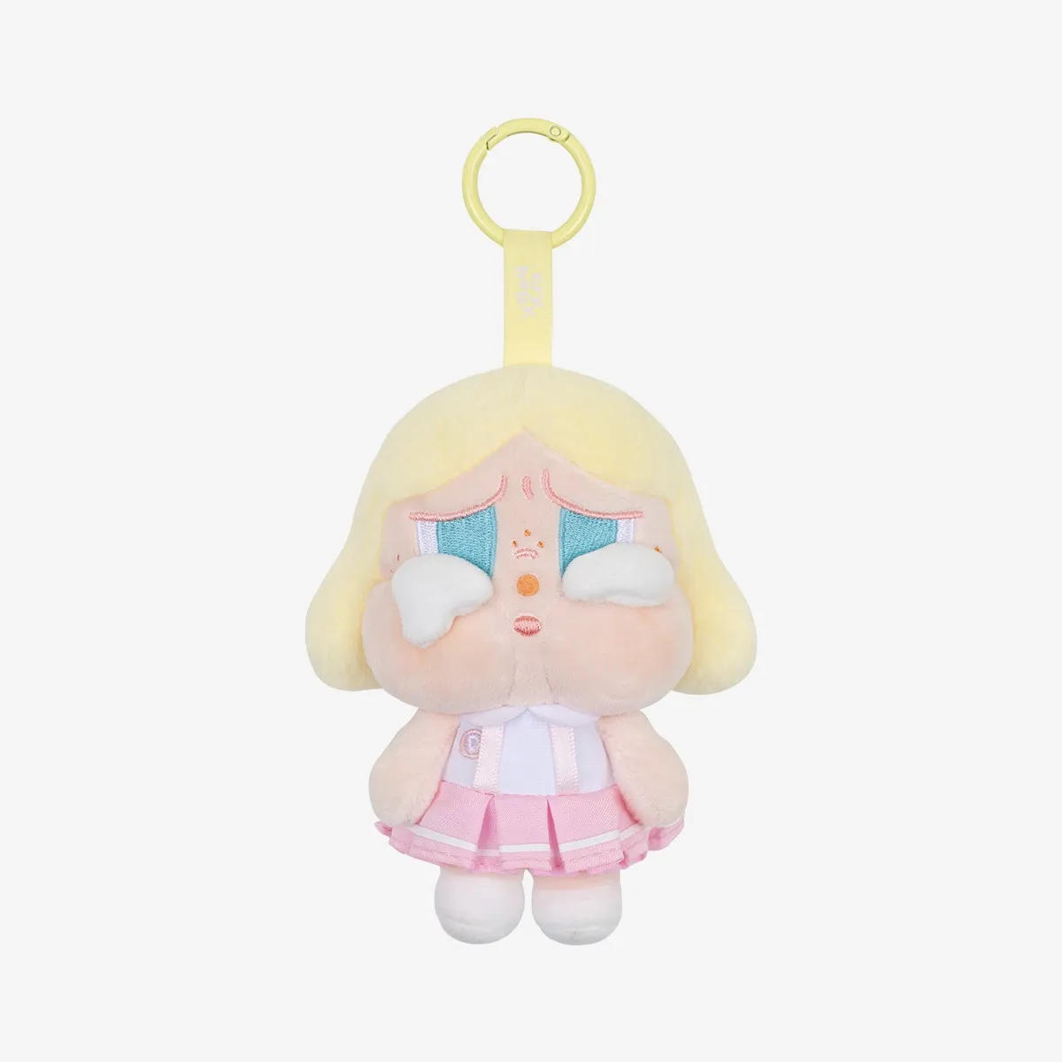 Móc Khóa Pop Mart Crybaby Sunset Concert Series-Plush Pendant Blind Box Màu Hồng Trắng