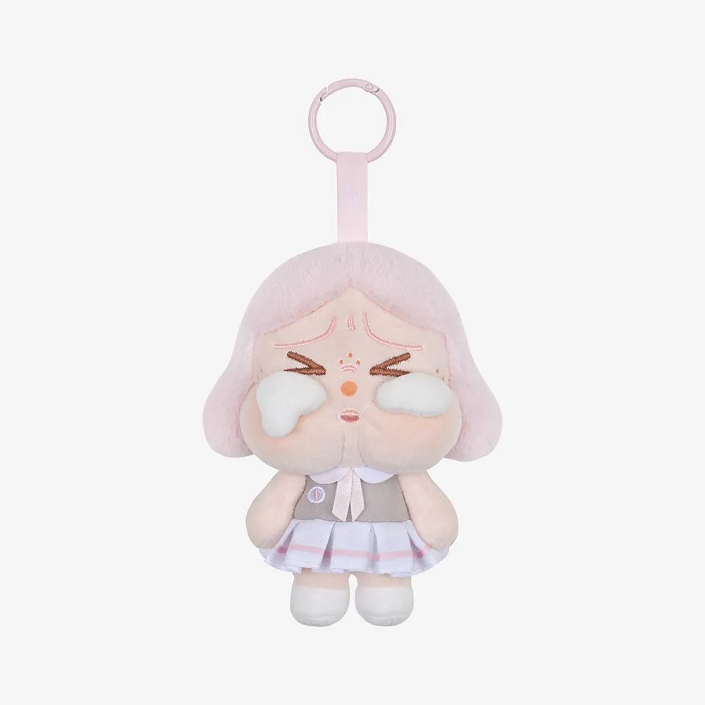 Móc Khóa Pop Mart Crybaby Sunset Concert Series-Plush Pendant Blind Box Màu Hồng - Xám
