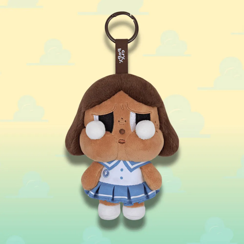 Móc Khóa Pop Mart Crybaby Sunset Concert Series-Plush Pendant Blind Box Màu Trắng - Xanh