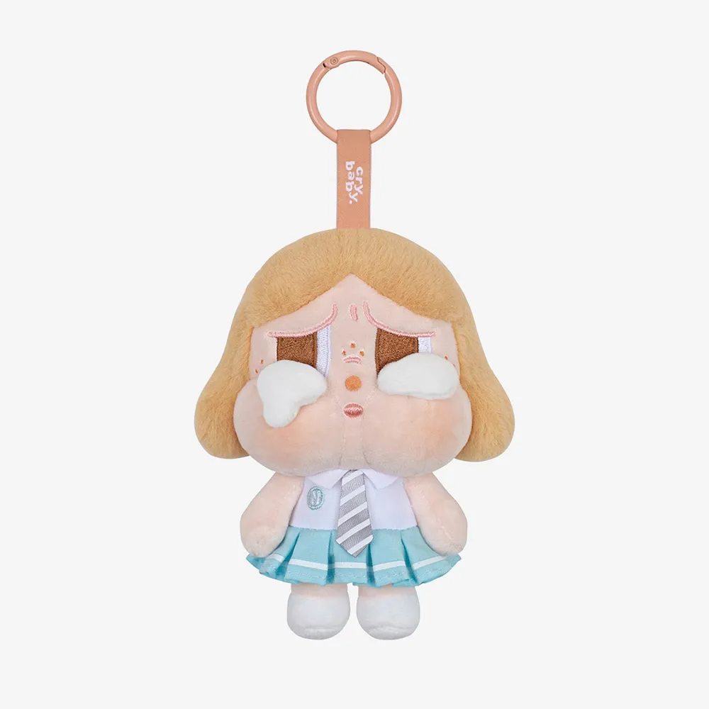 Móc Khóa Pop Mart Crybaby Sunset Concert Series-Plush Pendant Blind Box Màu Xanh Blue