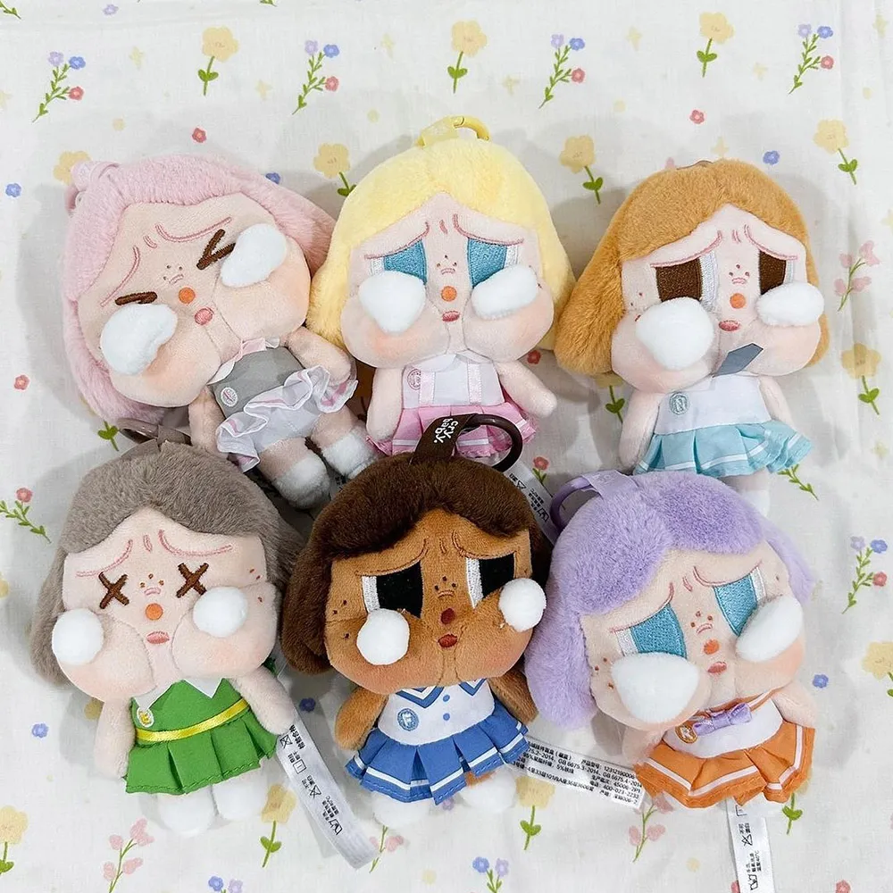 Móc Khóa Pop Mart Crybaby Sunset Concert Series-Plush Pendant Blind Box Màu Xanh Blue