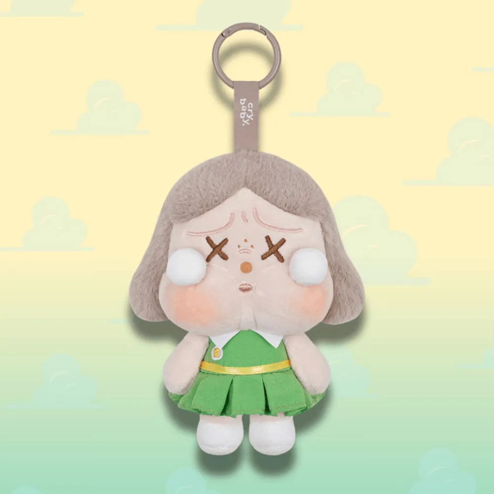 Móc Khóa Pop Mart Crybaby Sunset Concert Series-Plush Pendant Blind Box Màu Xanh Green - Phụ kiện - Vua Hàng Hiệu