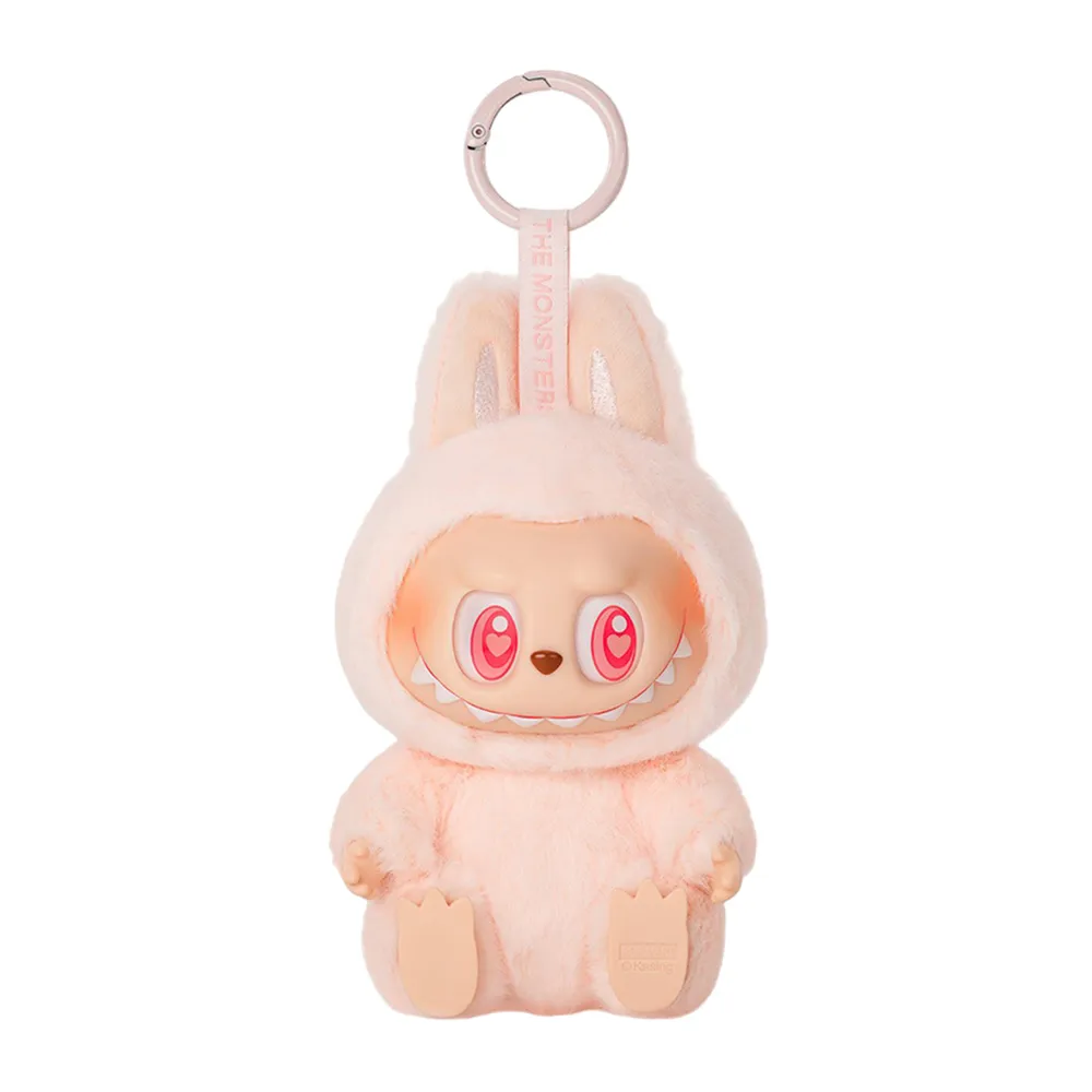 Móc Khóa Pop Mart Labubu Have A Seat Vinyl Plush Blind The Monster Dada Màu Hồng - Phụ kiện - Vua Hàng Hiệu