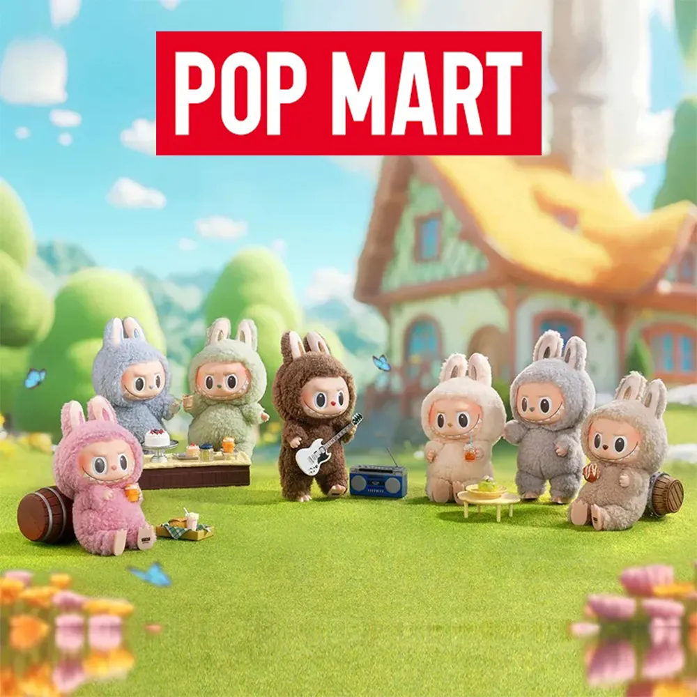 Móc Khóa Pop Mart Labubu Macaron Lychee Berry Màu Hồng - Phụ kiện - Vua Hàng Hiệu