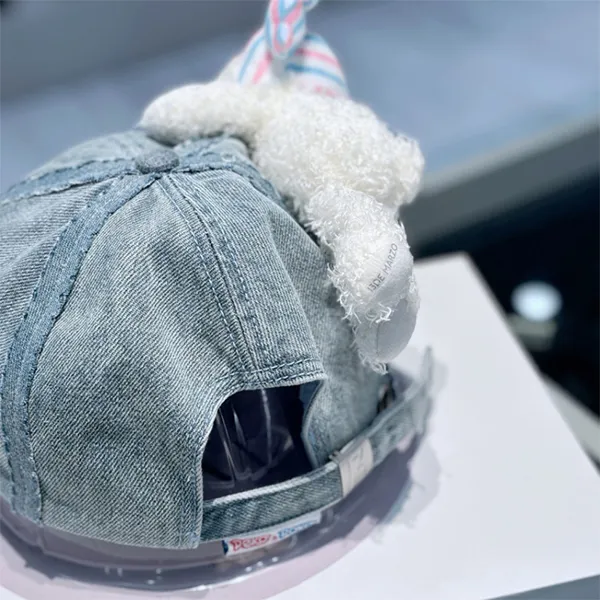 Mũ 13 De Marzo Fujiya Sweets Bear Blue Logo Denim Cap FR2Q1171 0320 Màu Xanh Denim