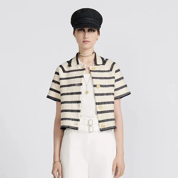 Mũ Dior Travel Cap Black Blue Cotton 31REV920X131-C588 Màu Đen Size 57-58