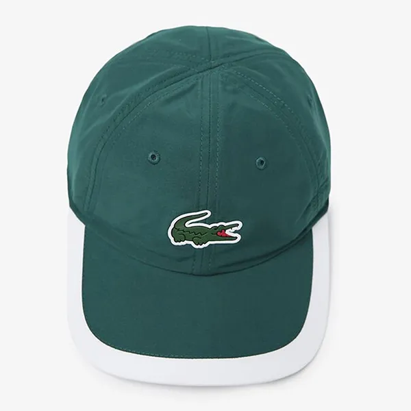 Mũ Lacoste Sport Light Cap Vert/Blanc RK5398 256 Màu Xanh Lá