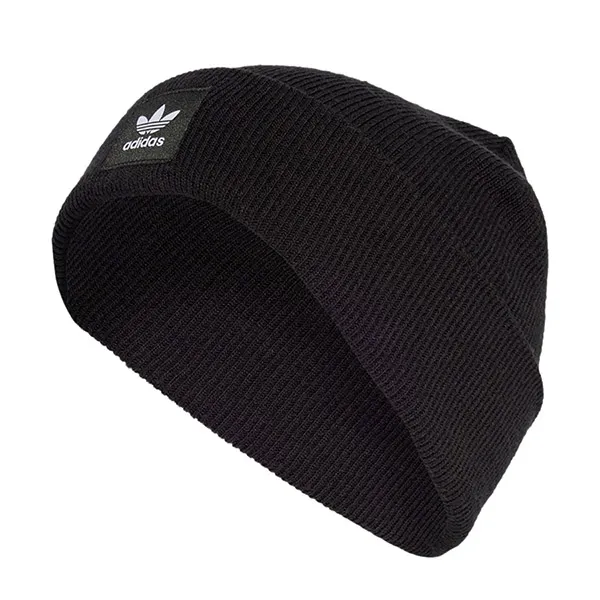Mũ Len Adidas Beanie Hat Cuff Black Unisex Adicolor Hat ED8712 Màu Đen