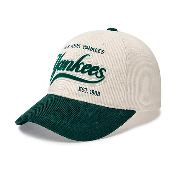 Mũ MLB Varsity Cursive Ball Cap New York Yankees 3ACPVC146-50GND Màu Xanh Green