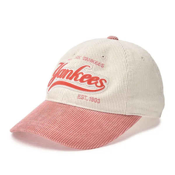 Mũ MLB Varsity Cursive Ball Cap New York Yankees 3ACPVC146-50PKM Màu Hồng