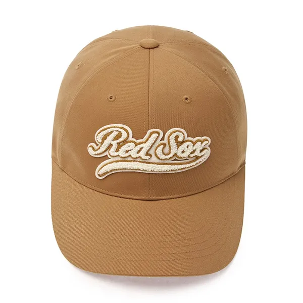 Mũ MLB Varsity Cursive Boston Red Sox Ball Cap 3ACPVF04N-43CAS Màu Be Đậm - Mũ nón - Vua Hàng Hiệu