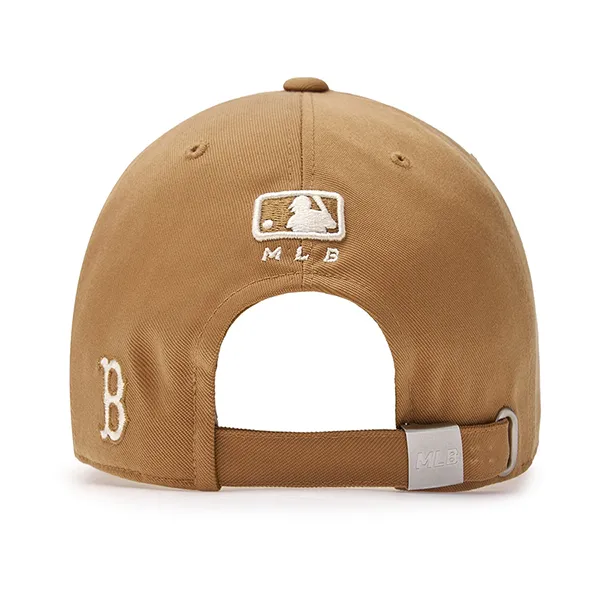 Mũ MLB Varsity Cursive Boston Red Sox Ball Cap 3ACPVF04N-43CAS Màu Be Đậm - Mũ nón - Vua Hàng Hiệu