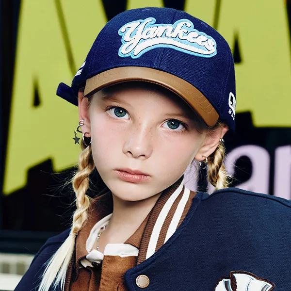 Mũ Trẻ Em MLB Premium Varsity Color Block Ball Cap New York Yankees 7ACPV094N-50NYS Màu Xanh Navy - Mũ nón - Vua Hàng Hiệu