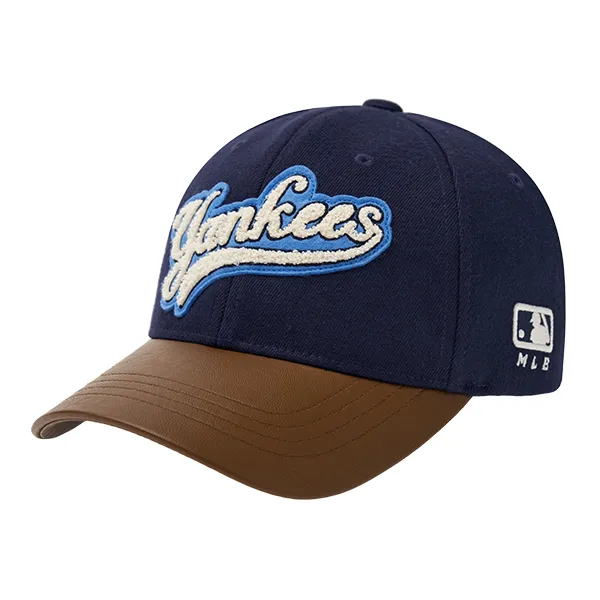 Mũ Trẻ Em MLB Premium Varsity Color Block Ball Cap New York Yankees 7ACPV094N-50NYS Màu Xanh Navy - Mũ nón - Vua Hàng Hiệu