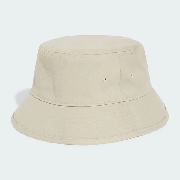 Mũ Tròn Adidas Adicolor Bucket Hat IS4629 Màu Kem