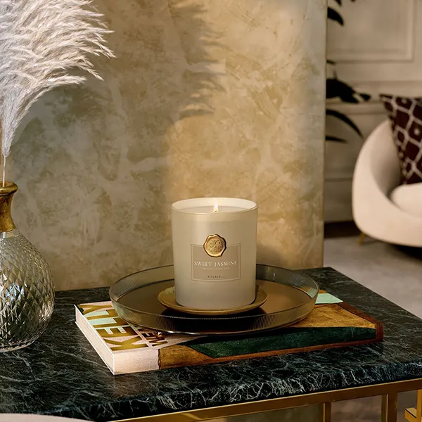 Nến Thơm Rituals Private Collection Sweet Jasmine Floral Scented Candle 360g - Nến thơm - Vua Hàng Hiệu