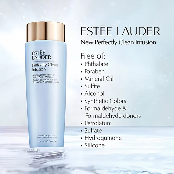 Nước Hoa Hồng Estée Lauder Perfectly Clean Fresh Balancing Lotion - Mỹ phẩm - Vua Hàng Hiệu