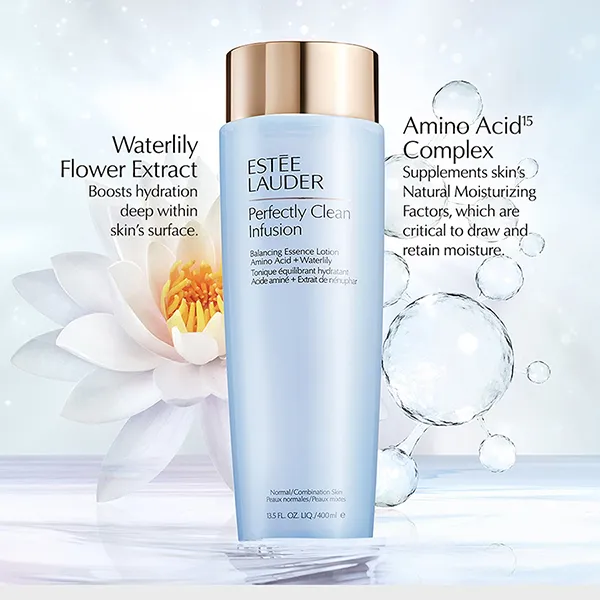 Nước Hoa Hồng Estée Lauder Perfectly Clean Fresh Balancing Lotion - Mỹ phẩm - Vua Hàng Hiệu