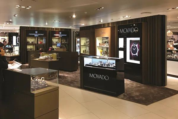 Đồng Hồ Nam Movado Quartz Watch With Black Leather 0607312 Màu Đen - Đồng hồ - Vua Hàng Hiệu