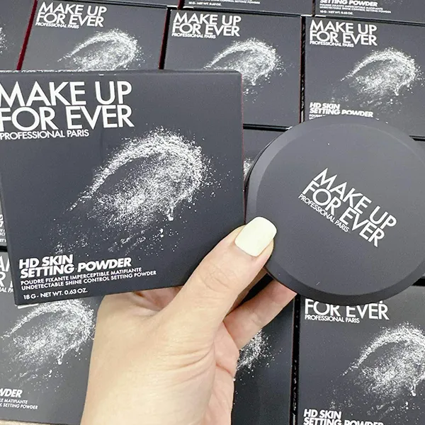 Phấn Phủ Bột Make Up For Ever HD Skin Setting Powder Tone 1.1 Light Vanilla 18g - Trang điểm - Vua Hàng Hiệu