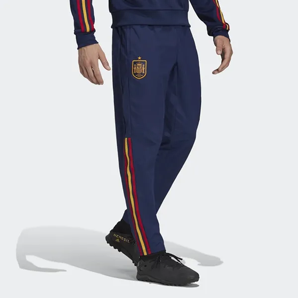 Quần Bóng Đá Nam Adidas Spain Travel Pants HE8817 Màu Xanh Navy Size M - Thời trang - Vua Hàng Hiệu