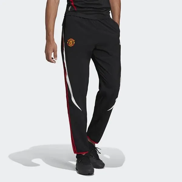 Quần Bóng Đá Nam Adidas Teamgeist Manchester United H64068 Màu Đen Size M - Thời trang - Vua Hàng Hiệu