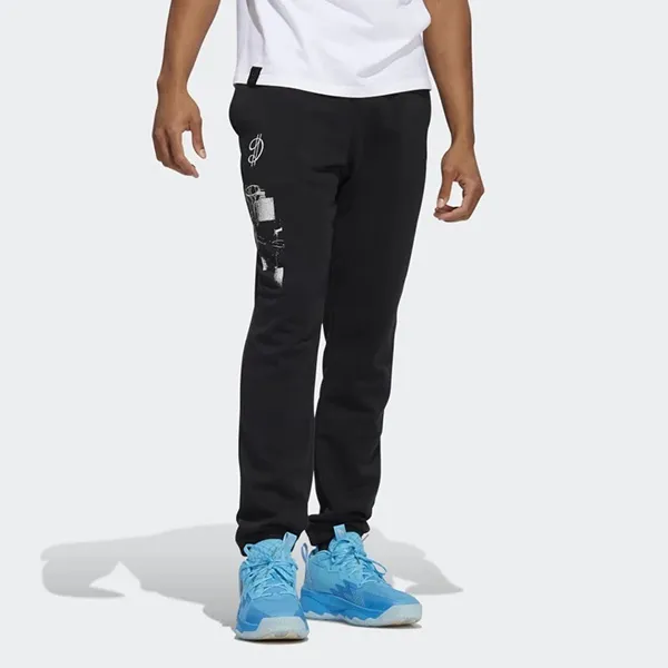 Quần Bóng Rổ Nam Adidas DAME D.O.L.L.A. Tracksuit HE6378 Màu Đen Size S - Thời trang - Vua Hàng Hiệu
