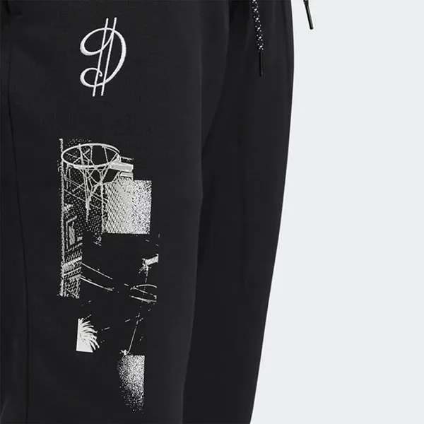 Quần Bóng Rổ Nam Adidas DAME D.O.L.L.A. Tracksuit HE6378 Màu Đen Size S - Thời trang - Vua Hàng Hiệu