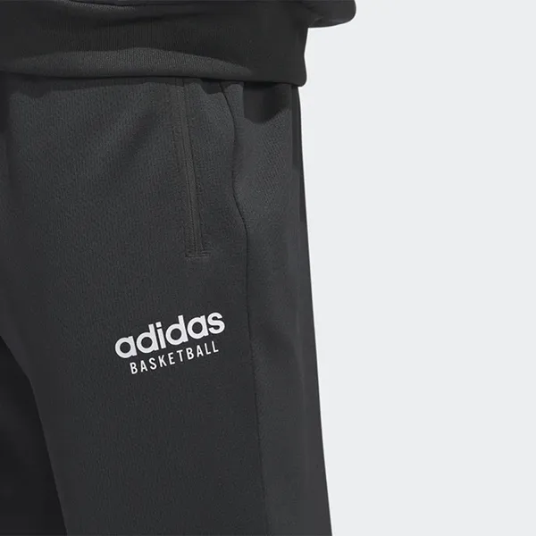 Quần Bóng Rổ Nam Adidas Select Pants IC2415 Màu Xám Đen Size XS