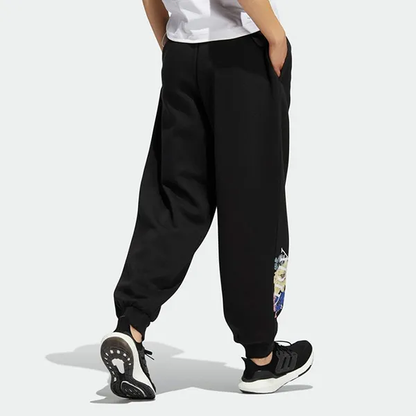 Quần Chạy Bộ Nữ Adidas Floral Graphic Cuffed Joggers HM6254 Màu Đen Size M - Thời trang - Vua Hàng Hiệu