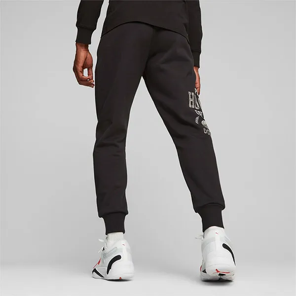 Quần Chơi Bóng Rổ Nam Puma Blueprint Graphic Booster Pant 622082-02 Màu Đen Size M