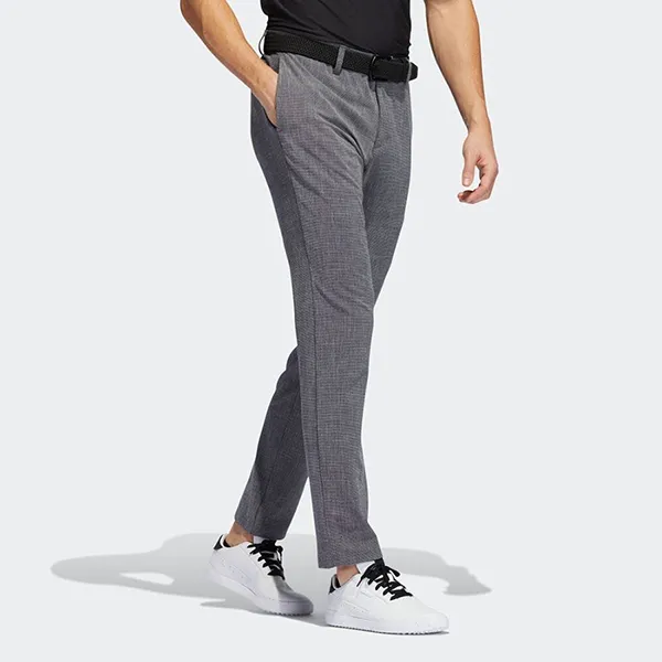 Quần Dài Chơi Golf Nam Adidas Crosshatch Pants HA6214 Màu Xám Size XL