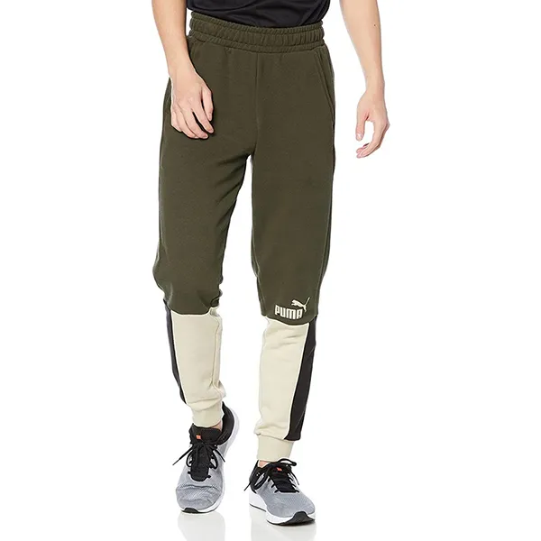 Quần Dài Nam Puma ESS + BLOCK 849537_64 Màu Xanh - Trắng Size XL - Thời trang - Vua Hàng Hiệu
