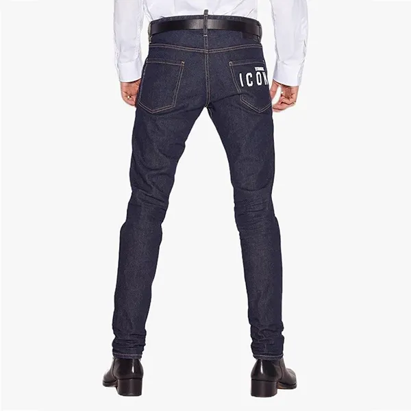 Quần Jean Nam Dsquared2 Men's Modern Slim Fit S79LA0054 Coolguy Màu Xanh Đen Size 44
