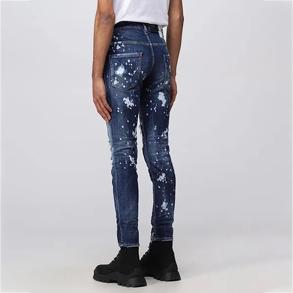 Quần Jean Nam Dsquared2 S74LB1248 Denim Màu Xanh Size 46 - Thời trang - Vua Hàng Hiệu