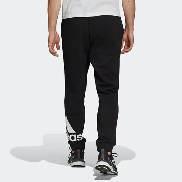 Quần Nỉ Nam Adidas Essentials Fleece Tapered Cuff Logo Pants GK8966 Màu Đen Size M