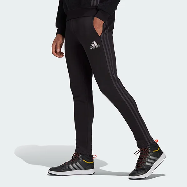Quần Nỉ Nam Adidas Essentials Holiday Pack Fleece Pants HL6916 Màu Đen Size XL