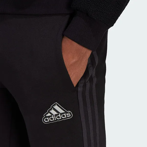 Quần Nỉ Nam Adidas Essentials Holiday Pack Fleece Pants HL6916 Màu Đen Size XL