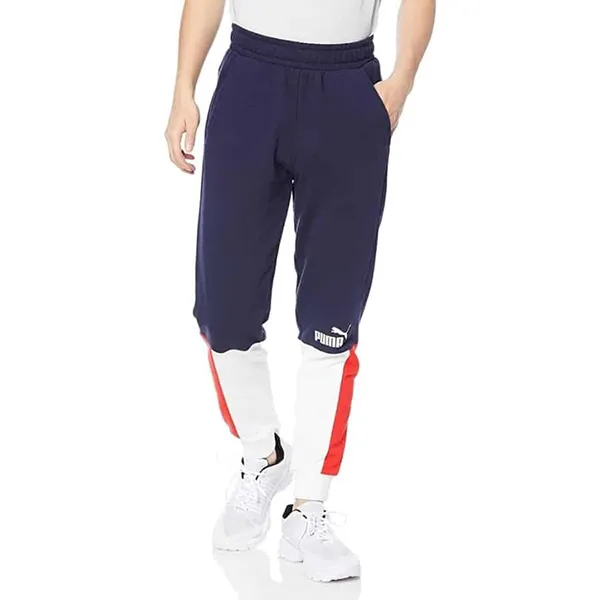 Quần Nỉ Nam Puma ESS+ BLOCK Sweatpants 849537-06 Phối Màu Size XL