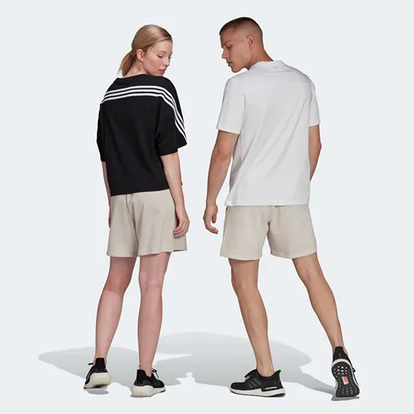 Quần Short Adidas Unisex BotanDyed Short Solid Color Logo Straight H65786 Màu Kem Size XS - Thời trang - Vua Hàng Hiệu