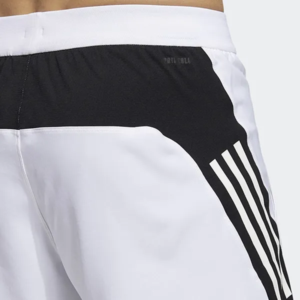 Quần Short Nam Adidas Aeroready 3-Stripes Slim H16871 Màu Trắng Đen Size M